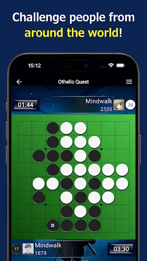 Othello Quest - Online Othello | Permainan | XWorld