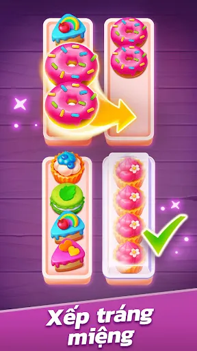 Sweet Sort: Trò chơi sắp xếp | Games | XWorld