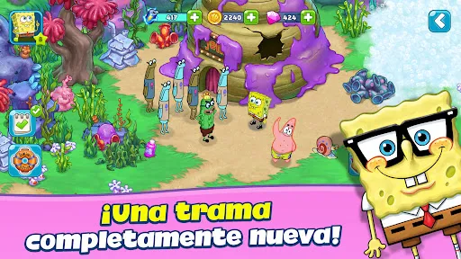 Las aventuras de Bob Esponja | juego | XWorld