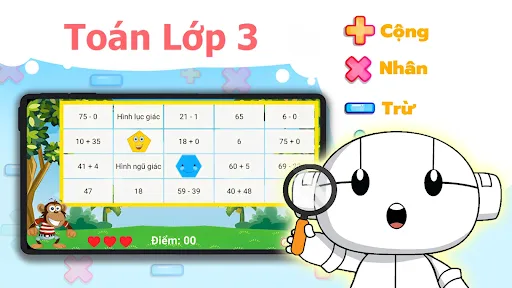 Toán Lớp 1 2 3 4 5 | Games | XWorld