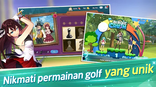 Birdie Crush: Fantasy Golf | Permainan | XWorld