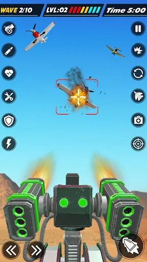 Airplane Attack: Turret Battle | Permainan | XWorld