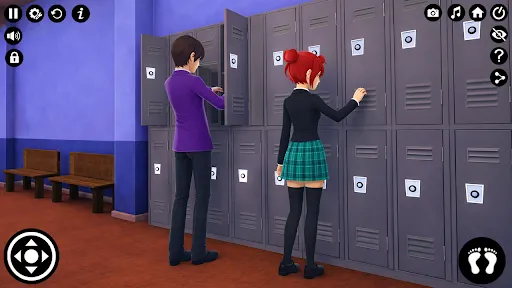 Anime Girl Sakura High School | Permainan | XWorld