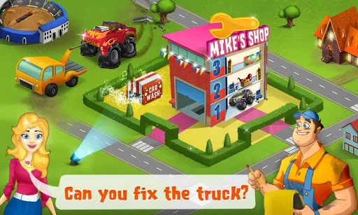 Mechanic Mike - Monster Truck | Games | XWorld