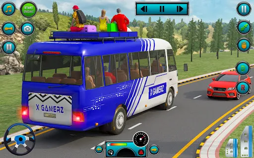 Mini Bus Driving Bus Games 3D | Permainan | XWorld