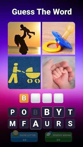 4 Pics: Guess the Word. Logic | Permainan | XWorld