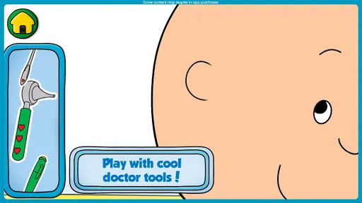 Caillou Check Up - Doctor | Games | XWorld