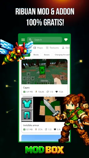 ModBox for Minecraft PE | Permainan | XWorld
