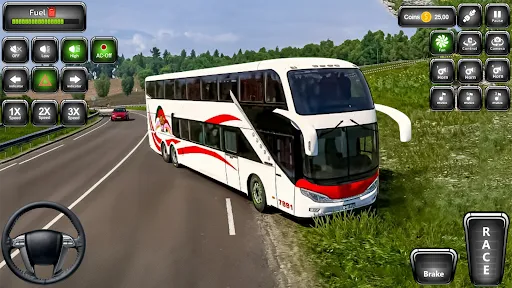 US Passenger Bus Coach Driver | 游戏 | XWorld