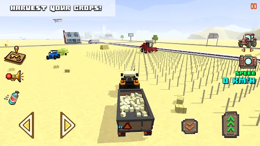 Blocky Farm Racing & Simulator | Permainan | XWorld