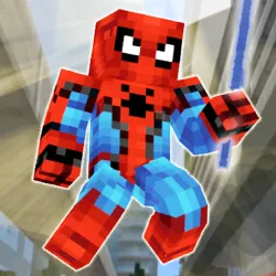 XWorld | Homem-Aranha Minecraft Jogo