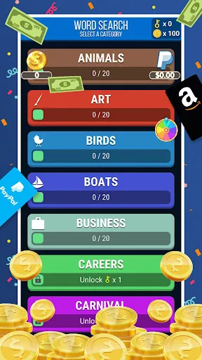 Make Money: Word Search | juego | XWorld