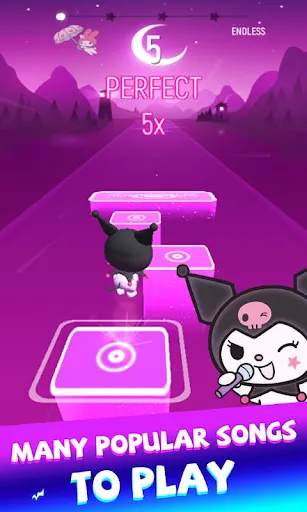 Sanrio Kuromi Cute Tiles Music | Permainan | XWorld