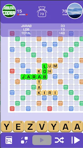 Scrabble Bahasa Indonesia | Permainan | XWorld