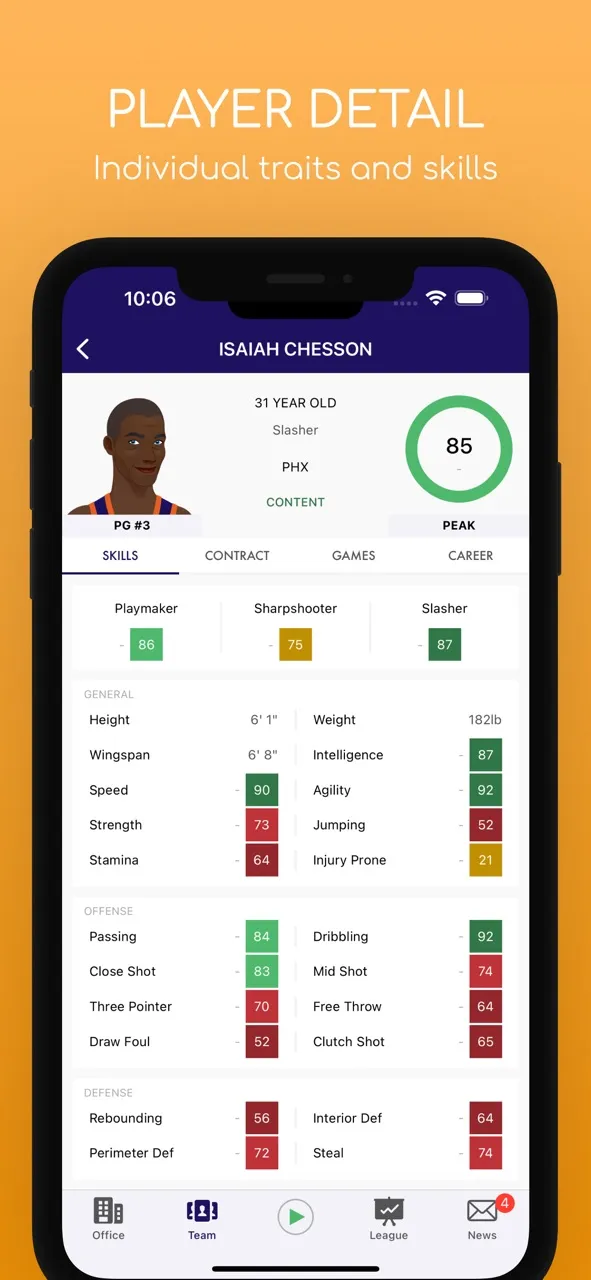 Pocket GM: Basketball Sim | Jogos | XWorld