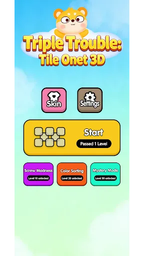Triple Trouble: Tile Onet 3D | Games | XWorld