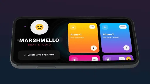 Marshmello Alone Launchpad | Permainan | XWorld