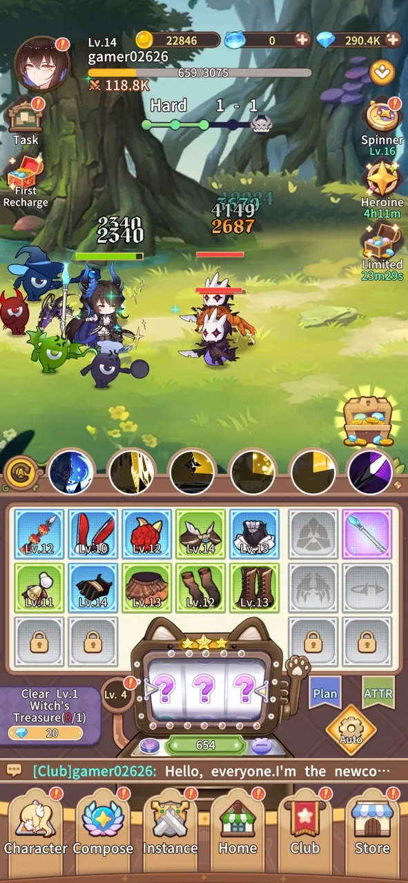Adventure of White Chord | Permainan | XWorld