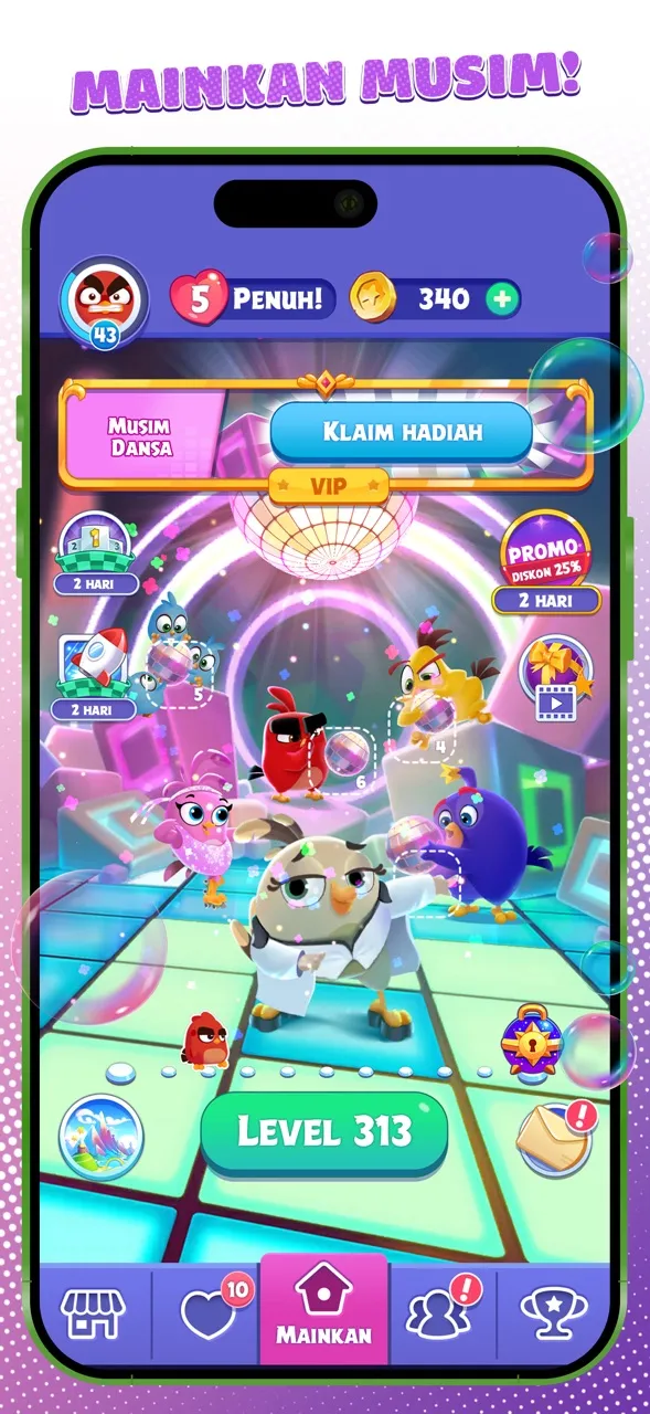 Angry Birds Dream Blast | Permainan | XWorld