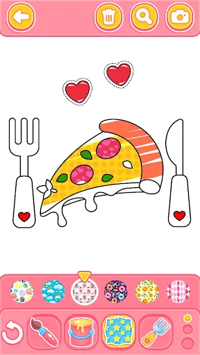 Coloring Meal for Kids Game | 游戏 | XWorld