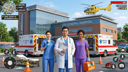 City Ambulance Rescue Sim Game | Игры | XWorld City Ambulance Rescue Sim Game | Игры | XWorld