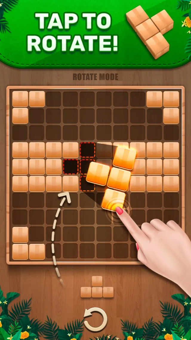 Wooden 100 Block Puzzle Game | Permainan | XWorld