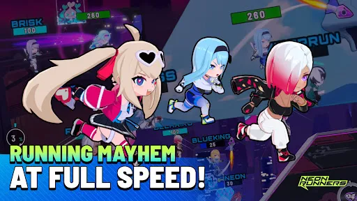 Neon Runners: Craft & Dash | เกม | XWorld