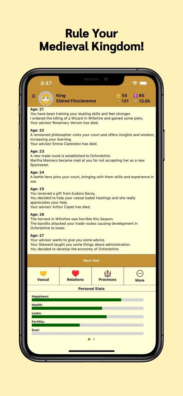 Medieval Age - Life Simulator | 游戏 | XWorld