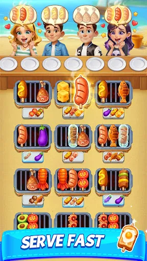 Grill Sizzle: Sorting Game | Permainan | XWorld