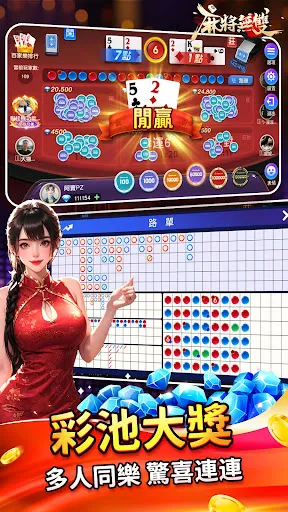 麻將無雙-戰神賽特、老虎機、捕魚機、推筒子、娛樂城 | juego | XWorld