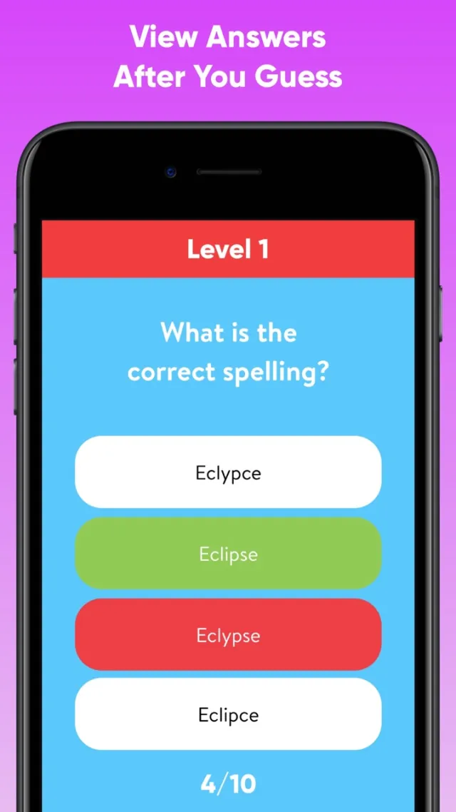 Spelling Test Quiz - Word Game | Permainan | XWorld