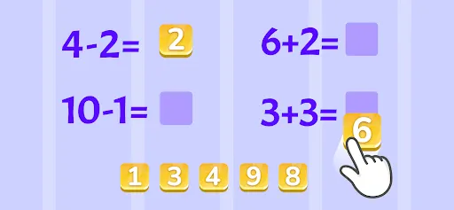 Matemáticas para Niños de 3-6 | juego | XWorld