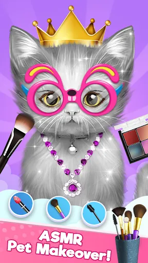 Cat Doctor: ASMR Salon Makeup | Игры | XWorld