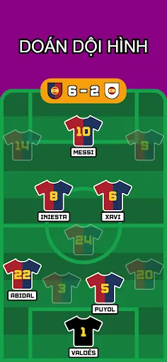 Đoán Đội Hình Bóng Đá | Games | XWorld