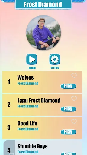 Frost Diamond Music Tiles Game | Permainan | XWorld