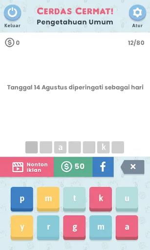 Cerdas Cermat: Umum | Permainan | XWorld