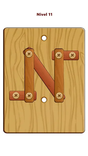 Wood Nuts & Bolts Puzzle | juego | XWorld