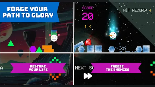 Pixel Jump: Geometric Invasion | Games | XWorld