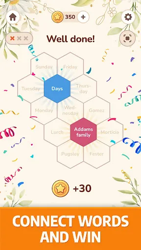 Hexa Ties: Word Associations | เกม | XWorld