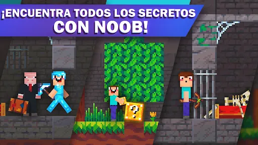 Noob Miner:Escapa de la cárcel | juego | XWorld