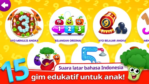 Angka game edukasi anak 2 3! | Permainan | XWorld