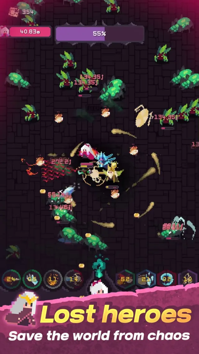 Delusion: Tactical Idle RPG | Permainan | XWorld