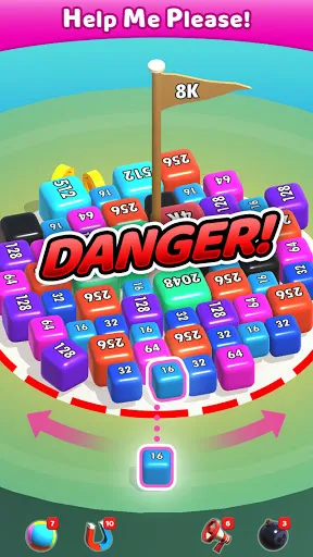 Merge Blocks 3D - 2048 Puzzle | Permainan | XWorld