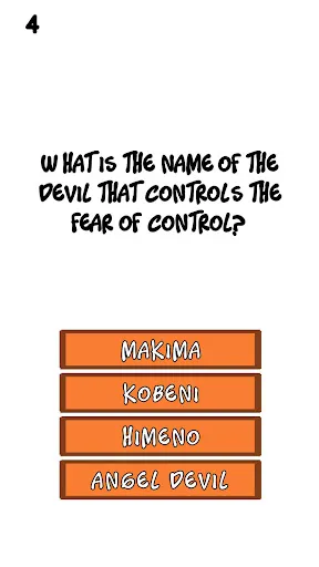 Chainsaw Man Quiz | Games | XWorld