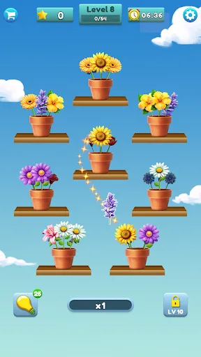 Flower Matching Game | Games | XWorld