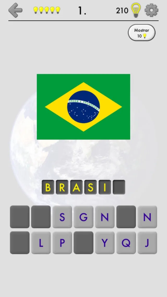 As bandeiras dos continentes | Permainan | XWorld