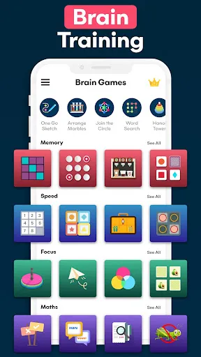 Brain Games: Puzzle for adults | Games | XWorld