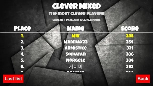 Clever Mixed | Jogos | XWorld