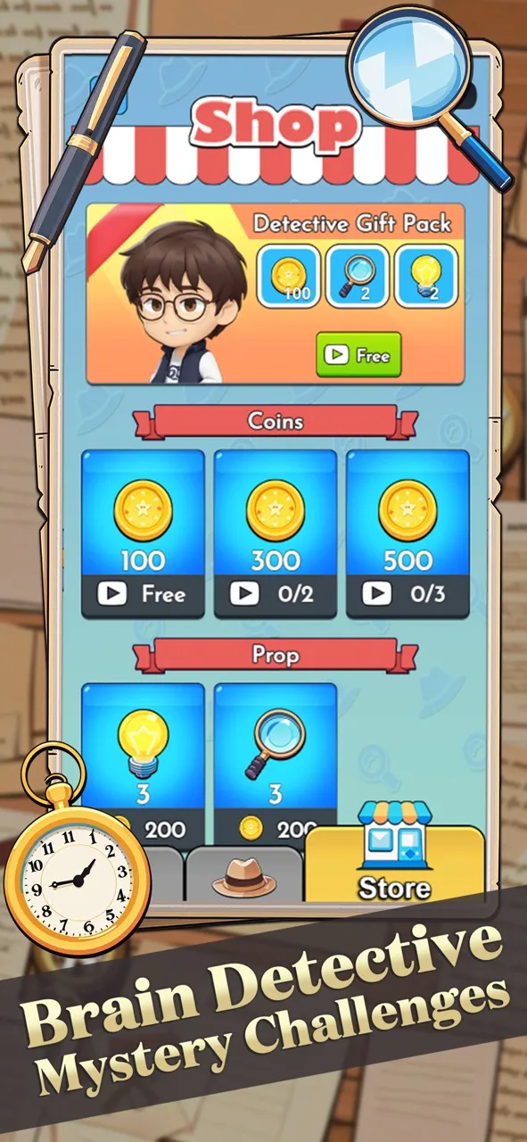 Brain Detective | 游戏 | XWorld