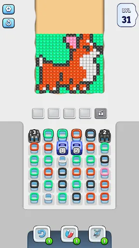 Pixel Sort - Сортировка мячей | Игры | XWorld